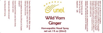 Wild Yam Ginger Spray (Wild Yam Ginger Spray)